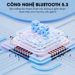 [Mới] Tai Nghe Chụp Tai Bluetooth Không Dây Robot H20 Pin Trâu, Âm Bass Sống Động, Giảm Ồn, Có Hỗ Trợ Đàm Thoại Rãnh Tay