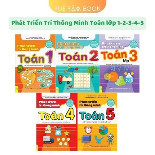 Sách - Phát triển trí thông minh Toán lớp 1-2-3-4-5 (ND)