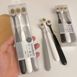 BỘ 3 BÀN CHẢI NHẬT,  Bàn Chải Đánh Răng Nhật Bản DANY Bộ 3 Chiếc Bàn Chải Lông Mềm Mại Đánh Sạch Sâu-MA:06BANCHAINHAT  1