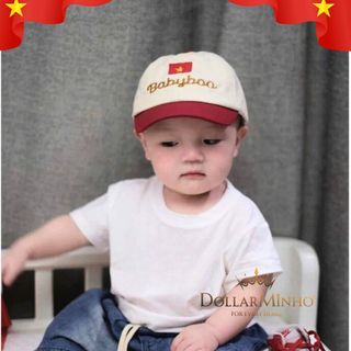 Mũ Lưỡi Trai Thêu Tên Bé Kèm Lá Cờ, Mừng Ngày 30/4, Món Quà Tự Hào Nhỏ Cho Bé Yêu