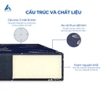 Nệm Foam Aroma Luxury Gấp 3 Đệm Foam Mật Độ Cao Nâng Đỡ Cột Sống Bảo Hành 10 Năm — ảnh 2
