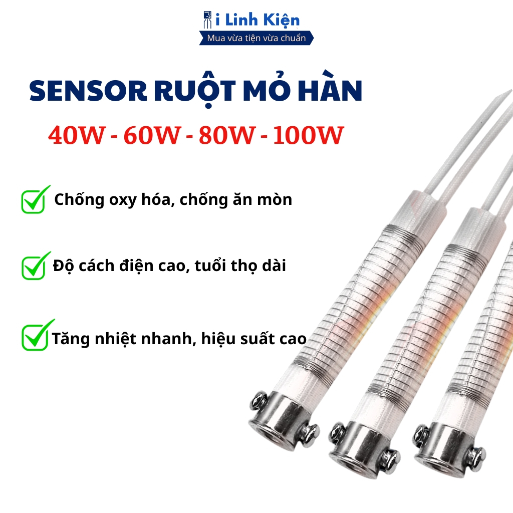 Sensor ruột mỏ hàn 40W/ 60W/ 80W/ 100W chính hãng ilinhkien