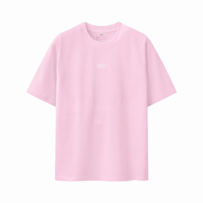 Ảnh Áo Thun BOO Unisex Cotton Overfit In logo Xốp nổi Made In Hanoi Essential 3