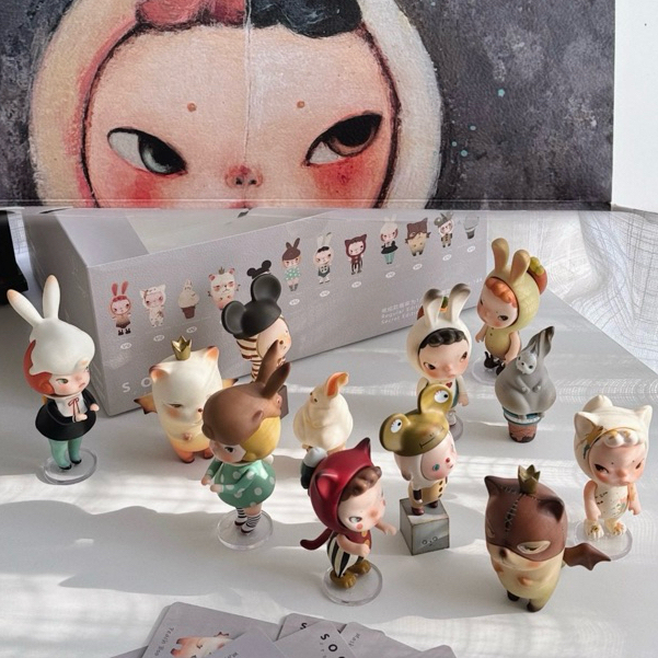 SOOYA STUDIO SOOYA × Ban 12点セット 盒・カード付 Sooya Studio x M Stand 這次的有咖為「Ban」咖啡系列盲盒真的可愛到