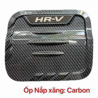 Ốp Tay + Hõm, Nắp Xăng, Ốp Gương CARBON xe Honda HRV 2022- ĐẾN NAY - Vân CARBON cao cấp