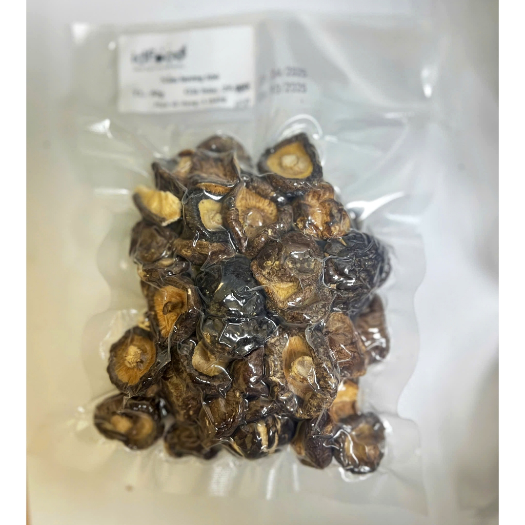 Nấm hương khô - Nấm hương phơi khô tự nhiên không chất bảo quản, đậm vị - 50g/gói, 100g/gói