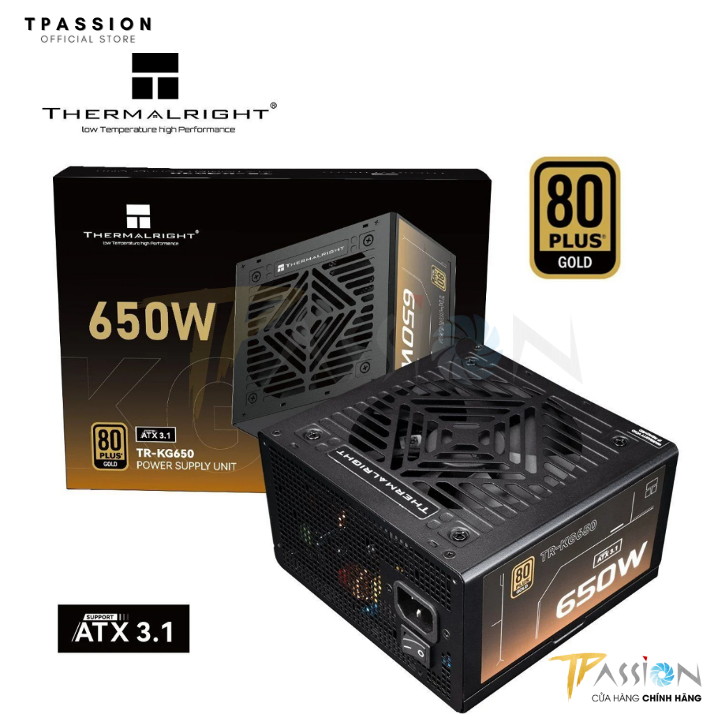 Nguồn PSU THERMALRIGHT TR- KG850 KG750 KG650 TG-1000 (650-1000W 80
