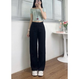 Quần ống rộng lưng cao chất tuyết mưa Q09_P0K1