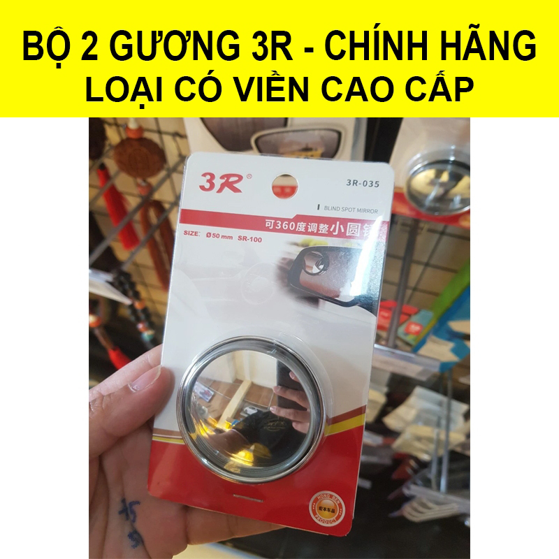 Gương cầu lồi mini xoá điểm mù gắn kính ô tô - tổng hợp các mẫu cho các dòng xe