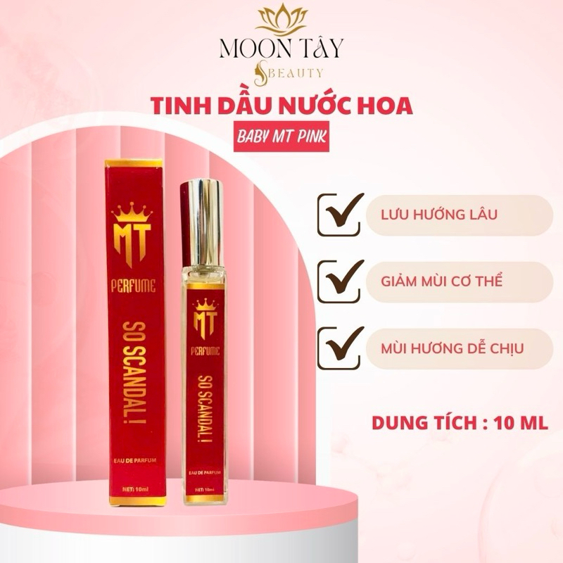 TINH DẦU NƯỚC HOA .dung tích 10ml .xịt thơm body