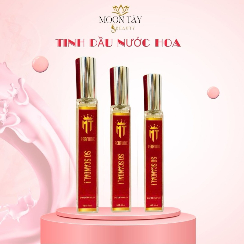 TINH DẦU NƯỚC HOA .dung tích 10ml .xịt thơm body