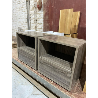 tủ ,tap đầu giường gỗ mdf màu vân xám hàng đóng sẵn không cần lắp ráp 40x31x41 .giao mỗi đơn 1 chiếc