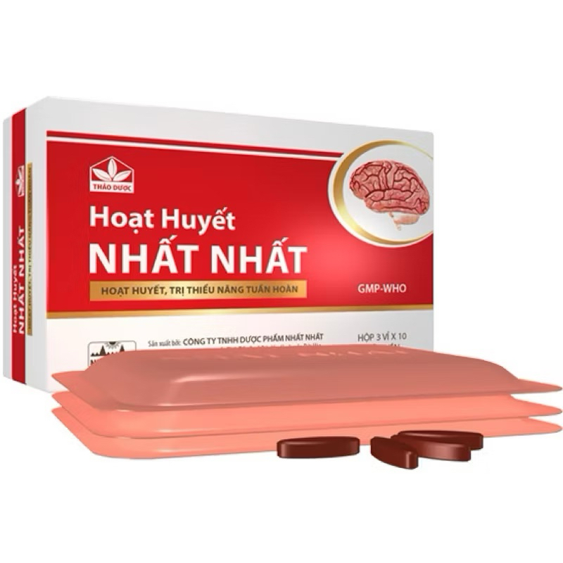 Hoạt huyết Nhất Nhất, hoạt huyết, thông mạch, cải thiện tuần hoàn máu não | BigBuy360 - bigbuy360.vn