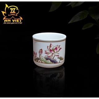 Bộ Áng 5 Ly Nước Hoa Sen Thờ Cúng - Nội Thất An Việt - HS