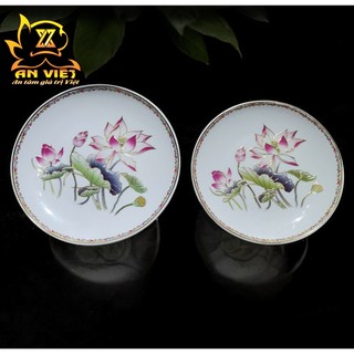 Đĩa Trái Cây Hoa Sen - Dĩa Thờ Cúng - Nội Thất An Việt - HS