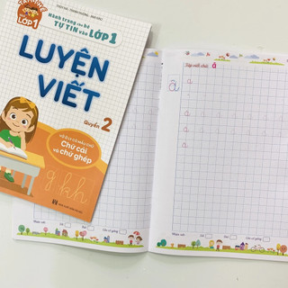 Sách - Combo 5 Cuốn Luyện Đọc, Bé Học Toán, Luyện Viết Quyển 1 , Quyển 2 Và Quyển 3 (Tặng Kèm Bộ Thẻ Học)