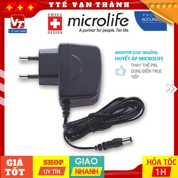 ✅ Bộ Đổi Điện Huyết Áp (Adapter, Cục Nguồn) Microlife -VT0023