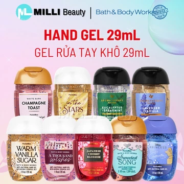 [HỎA TỐC] Gel Rửa Tay Khô Bath and Body Works - Hand Gel Bath and Body Works chính hãng Mỹ 29mL