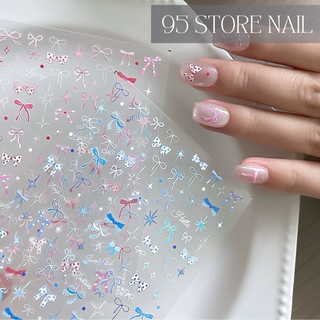Sticker nail dán móng - sticker nơ nhiều mã