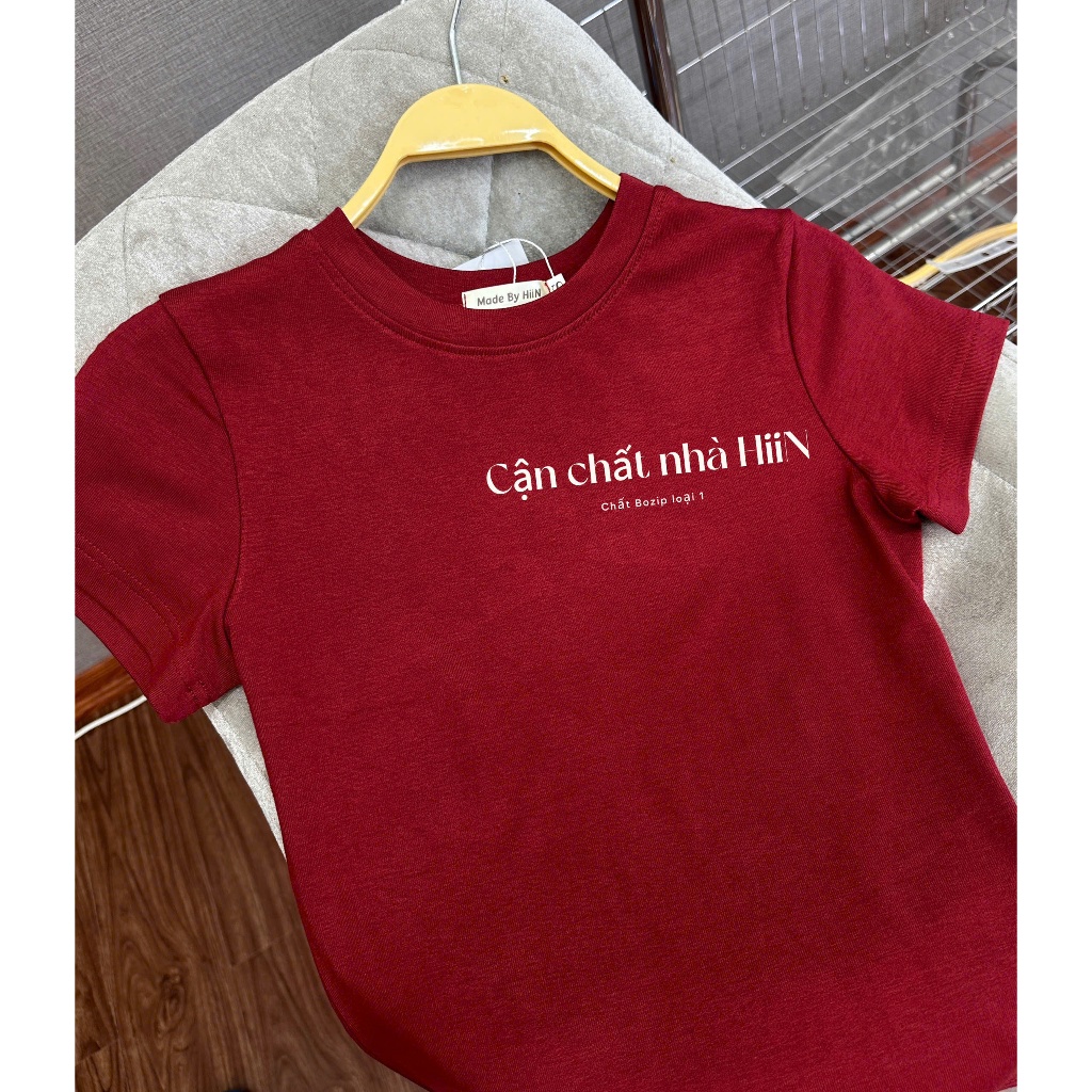 Áo thun nữ cổ tròn ôm body chất thun zip co giãn mềm mịn hàng loại 1 - Áo thun cộc tay HiiNcloset - 121 | BigBuy360 - bigbuy360.vn