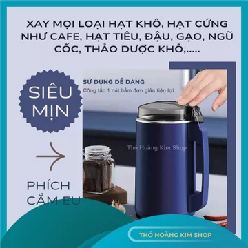 Máy xay hạt khô đa năng, Máy xay hạt khô mini, máy xay hạt khô ngũ cốc, máy xay hạt khô dinh dưỡng tại nhà