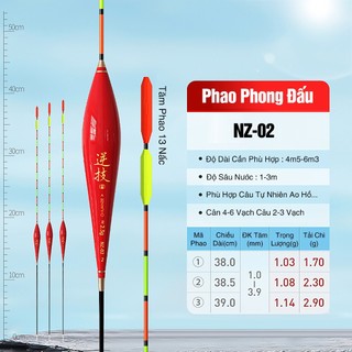 Phao Câu Đài Nano Phong Đấu NZ Tăm Phao 3 Cạnh Lớn Phao Câu Cá Chính Hãng Cao Cấp Siêu Nhạy
