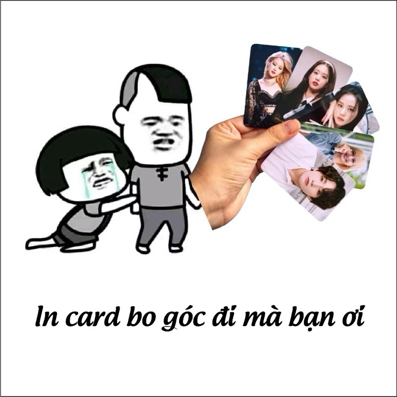 COMBO 30 CARD IN ẢNH BO GÓC THEO YÊU CẦU KÍCH THƯỚC 5.5*9 CM