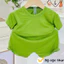 Bộ Cộc Tay Thun Lạnh Trơn, Size 6 - 15kg rộng rãi, vải mềm mát, co giãn tốt