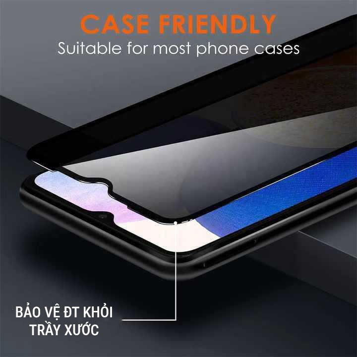 Kính cường lực Redmi 14C chống nhìn trộm cao cấp full màn miếng dán bảo vệ màn hình điện thoại