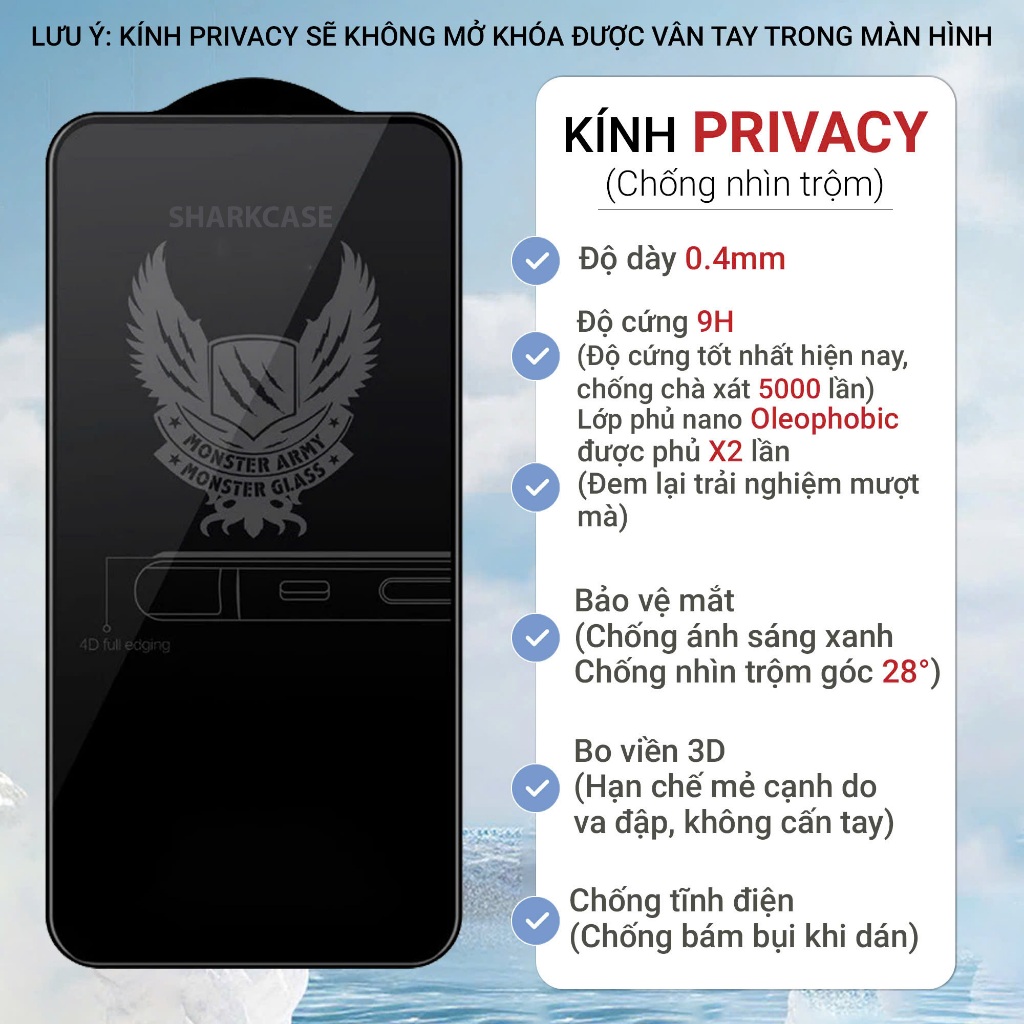 Kính cường lực Samsung M51, M31, M21, M30S chống nhìn trộm full màn miếng dán bảo vệ màn hình điện thoại