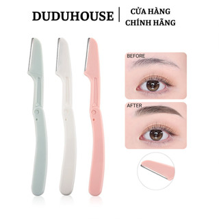 Bộ 3 Dao Cạo Lông Mày Có Thể Gập Lại An Toàn Tiện Dụng Có Thể Thay Thế Lưỡi Dao