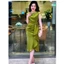 Đầm BODY Nữ PHI LỤA 2 Lớp Kết Bông Eo Xinh Xắn THỜI TRANG Nữ Tính