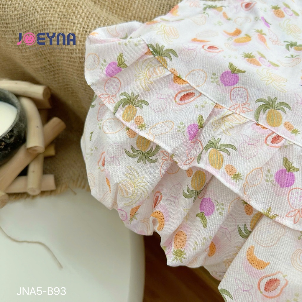 Set bộ ba lỗ Joeyna B93 quần bí ngô siêu xinh cho bé