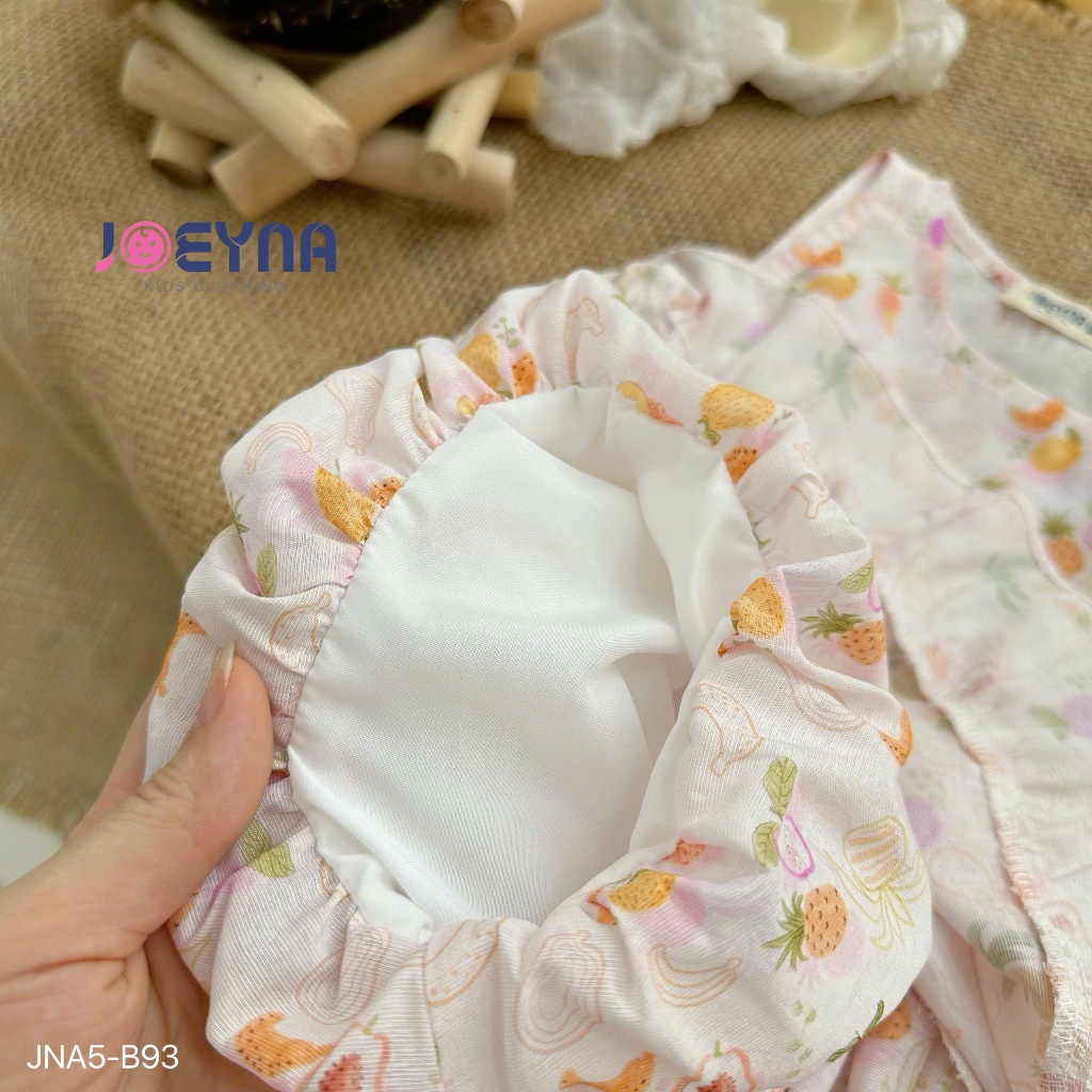 Set bộ ba lỗ Joeyna B93 quần bí ngô siêu xinh cho bé