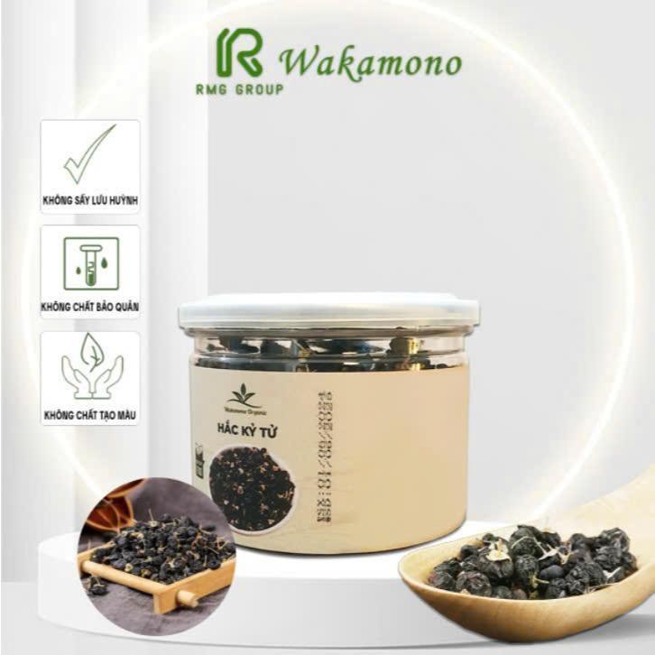 Combo Táo đỏ Nhược Khương Wakamono Organic (200-220 quả/kg) và Hắc Kỷ Tử 100g