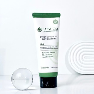 (Hàng Công TY) Sữa Rửa Mặt Caryophy Portulaca Cleansing Foam Ngăn Ngừa Mụn Giảm Thâm 150ml Duduhouse