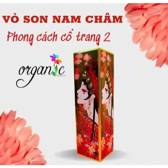 VỎ SON NAM CHÂM HANDMADE - IN 3D CỔ TRANG