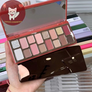 [CHEERYEP] Bảng Phấn Mắt Qian Yan Cheeryep 16 Ô, Tone Màu Đa Dạng, Nhũ Lì