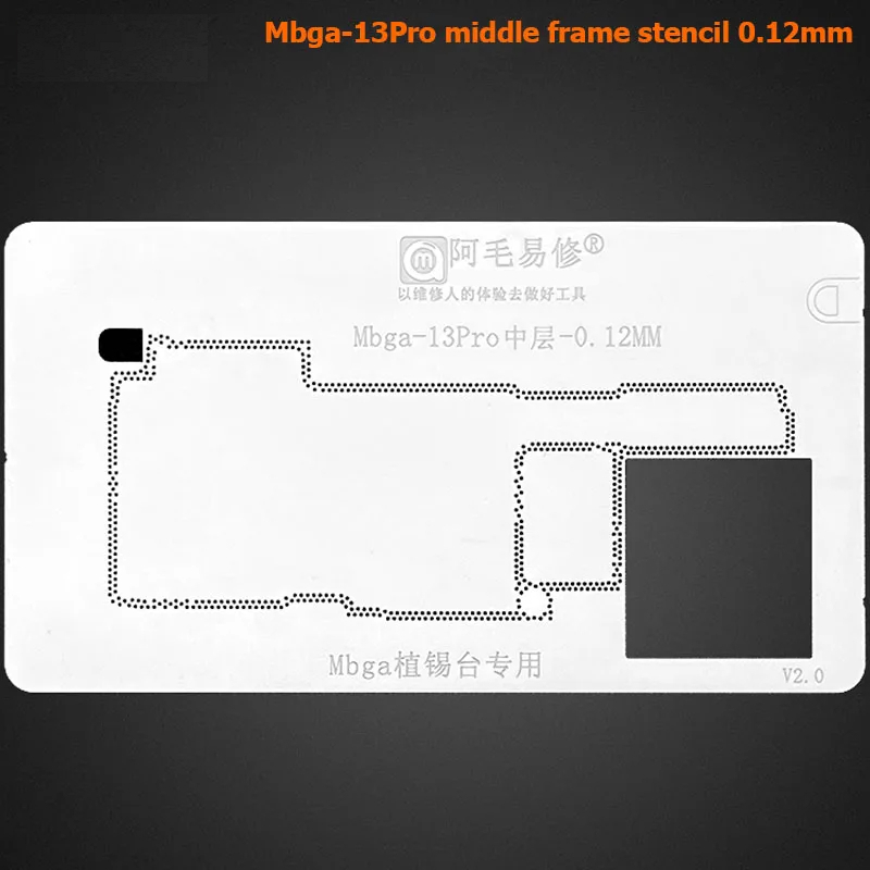 [DCSC] Vỉ chân viền IP X đến 15 Pro Max hãng Amaoe