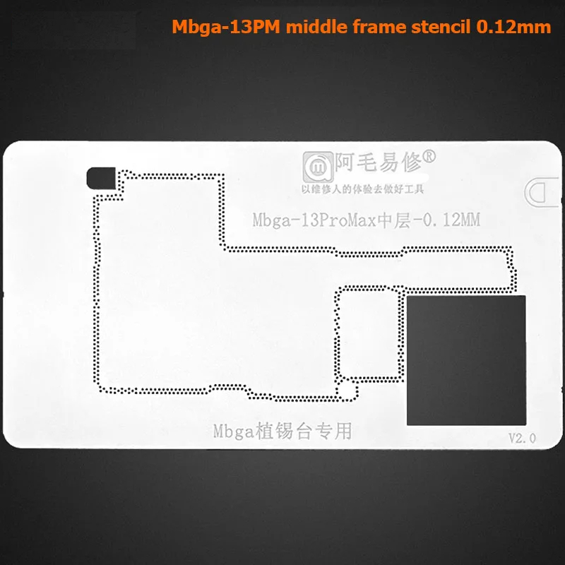 [DCSC] Vỉ chân viền IP X đến 15 Pro Max hãng Amaoe