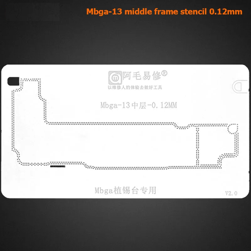 [DCSC] Vỉ chân viền IP X đến 15 Pro Max hãng Amaoe