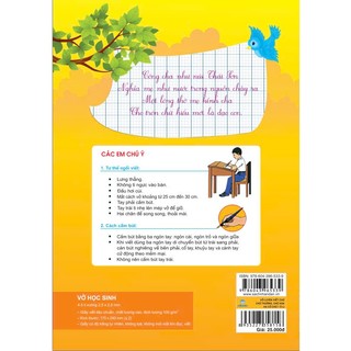 Sách - Vở Luyện Viết Chữ Thường, Chữ Hoa, Hạ Cỡ Chữ 1 Ô Li (Đặng T. Dung) - ndbooks