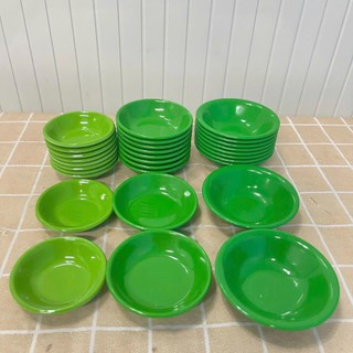 30 chén chấm nhựa melamine đựng nước tương, nước mắm, gia vị nhựa cứng nhiều màu