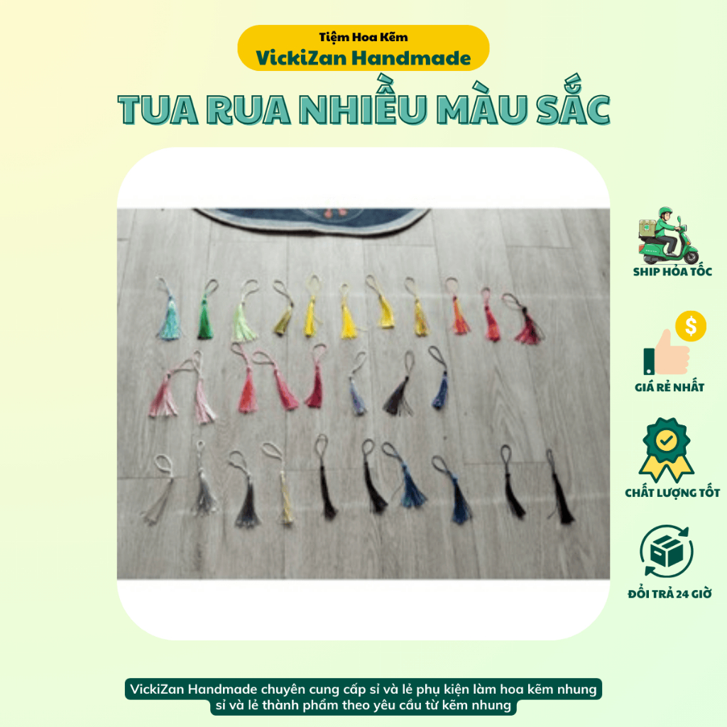 TUA RUA NHIỀU MÀU SẮC GIÁ RẺ, TRANG TRÍ, DECOR, VICKIZAN HANDMADE ...