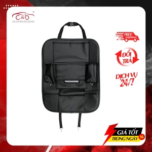 Túi Đựng Đồ Lưng Ghế Ô Tô CIND Da Pu Màu Đen