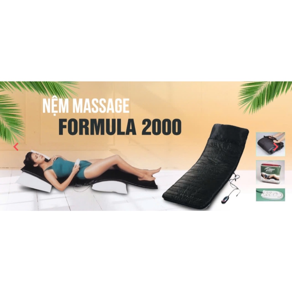 Nệm Massage Formula 2000, Nệm Massage Toàn Thân.