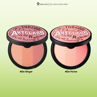 Phấn Má Hồng 3 Màu Too Cool For School Artclass By Rodin Blusher (6.8g)