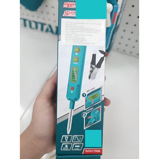 ĐỒ NGHỀ TOTAL Thiết bị kiểm tra mạch điện xe ô tô DC 1- 100V THT417506