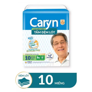 Bỉm Người Già - Tã Dán/ Tã Quần/ Tấm Đệm Lót Caryn Đủ Size 10/20/40 miếng
