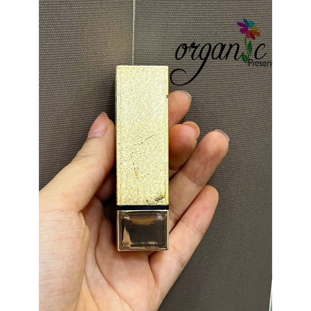 5 VỎ SON HANDMADE (VÀNG ĐỒNG NẮP NHÁM) - vỏ dán mạ vàng có vết nứt sẽ có tặng thêm vỏ cho khách yêu nha